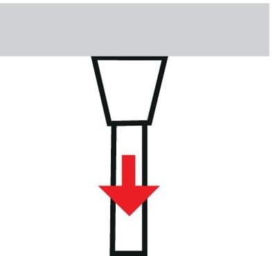 Résistance à l'arrachement Résistance à l'arrachement